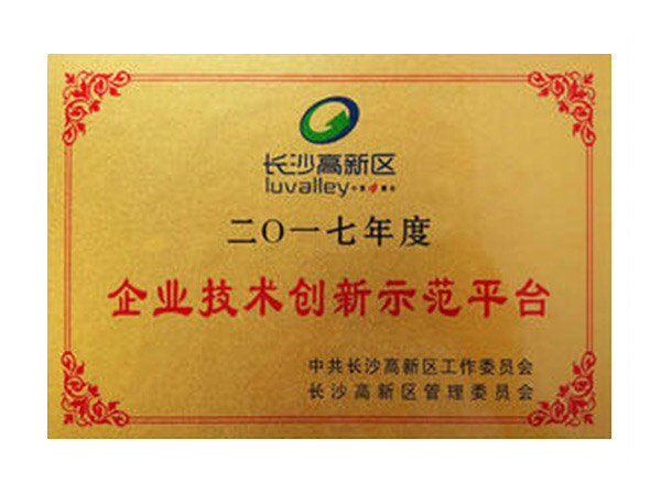 企業(yè)技術(shù)創(chuàng)新示范平臺